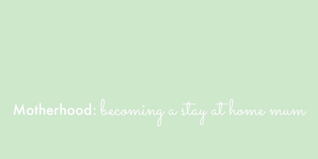 Becoming at stay at home