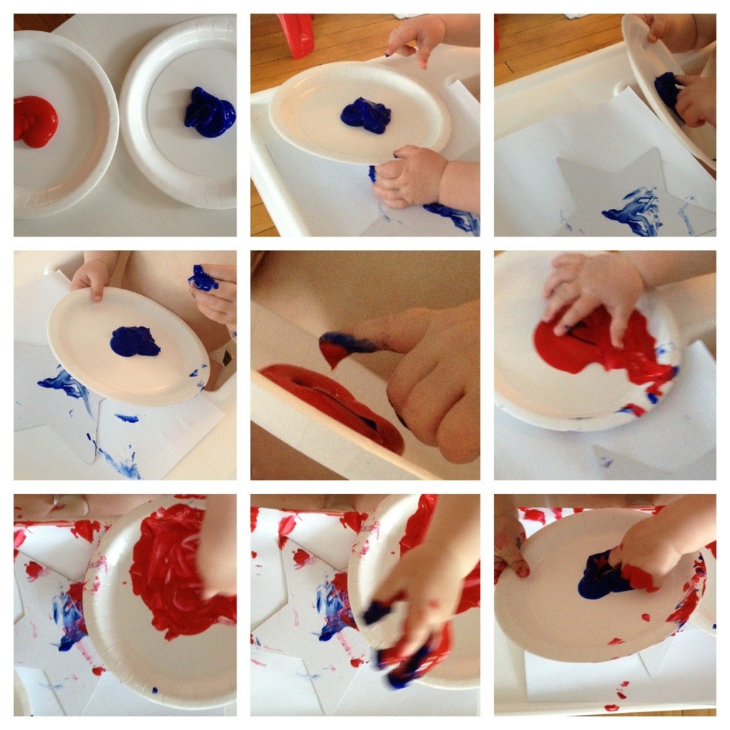 First Finger Painting 1