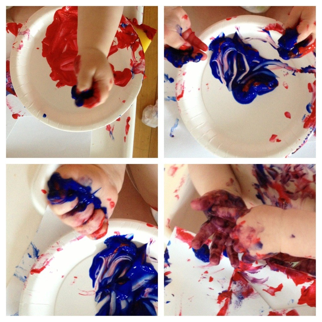 First Finger Painting 3