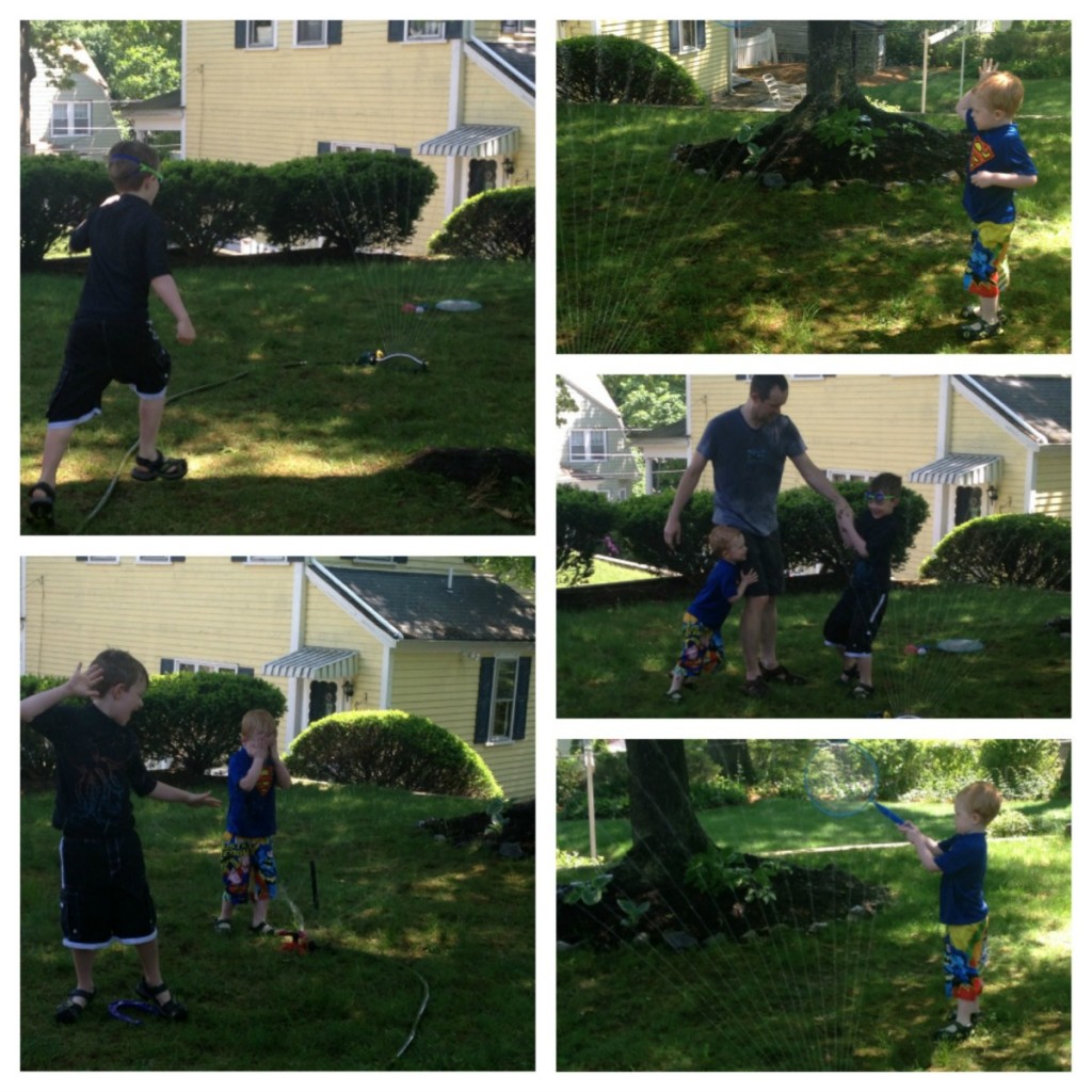 Fun in the Sprinklers