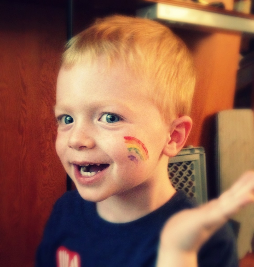 R is for Rainbow