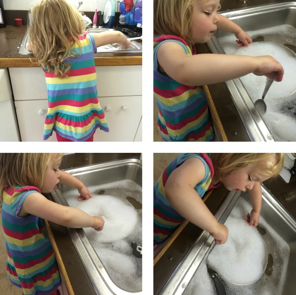 Playing in the sink 3