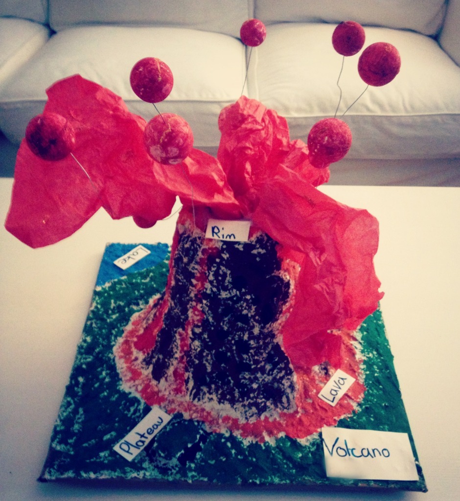 V is for Volcano