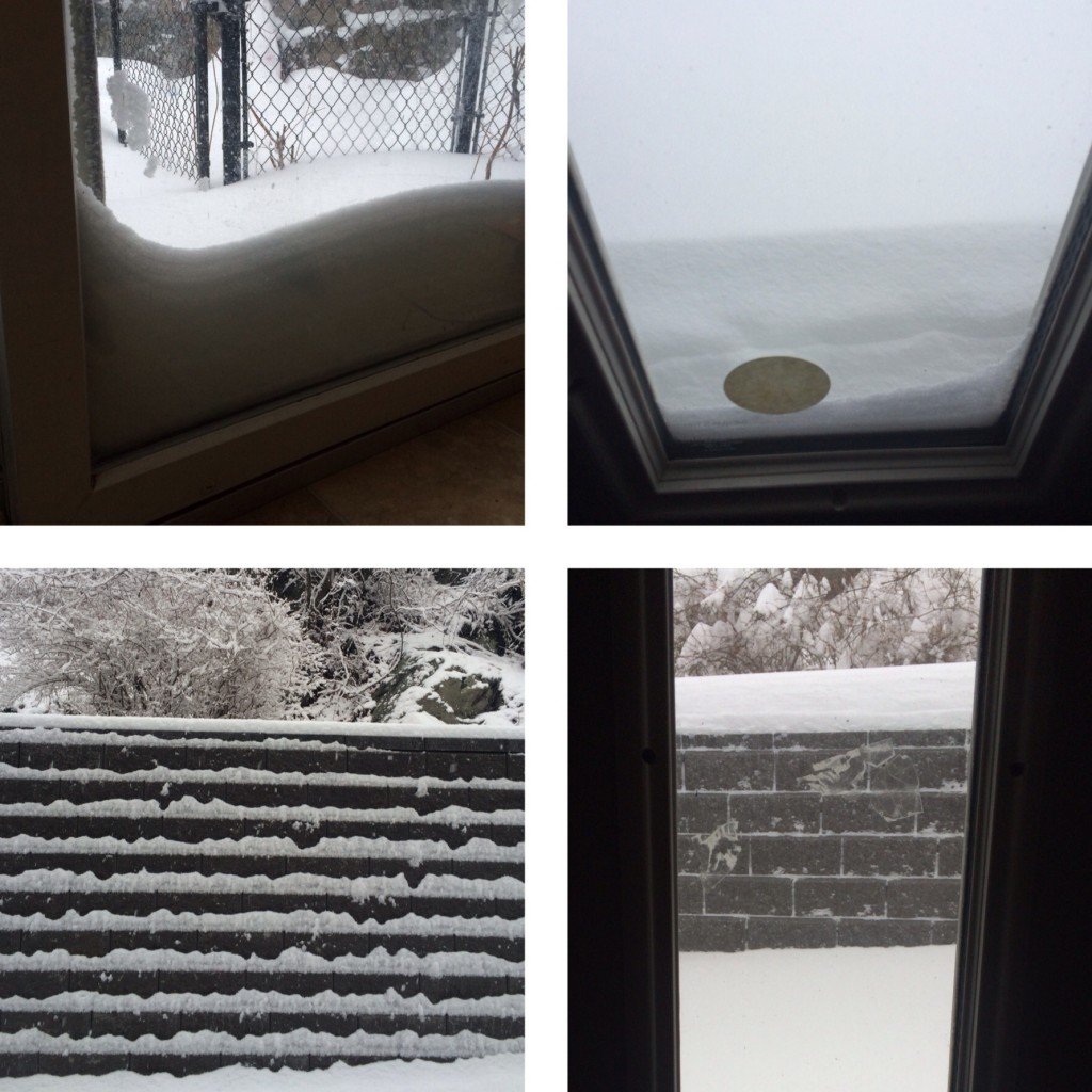 The Snow is this deep 1