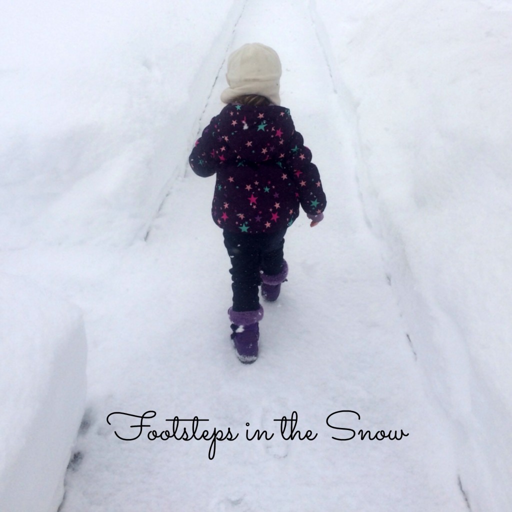 Childhood Footsteps in the Snow