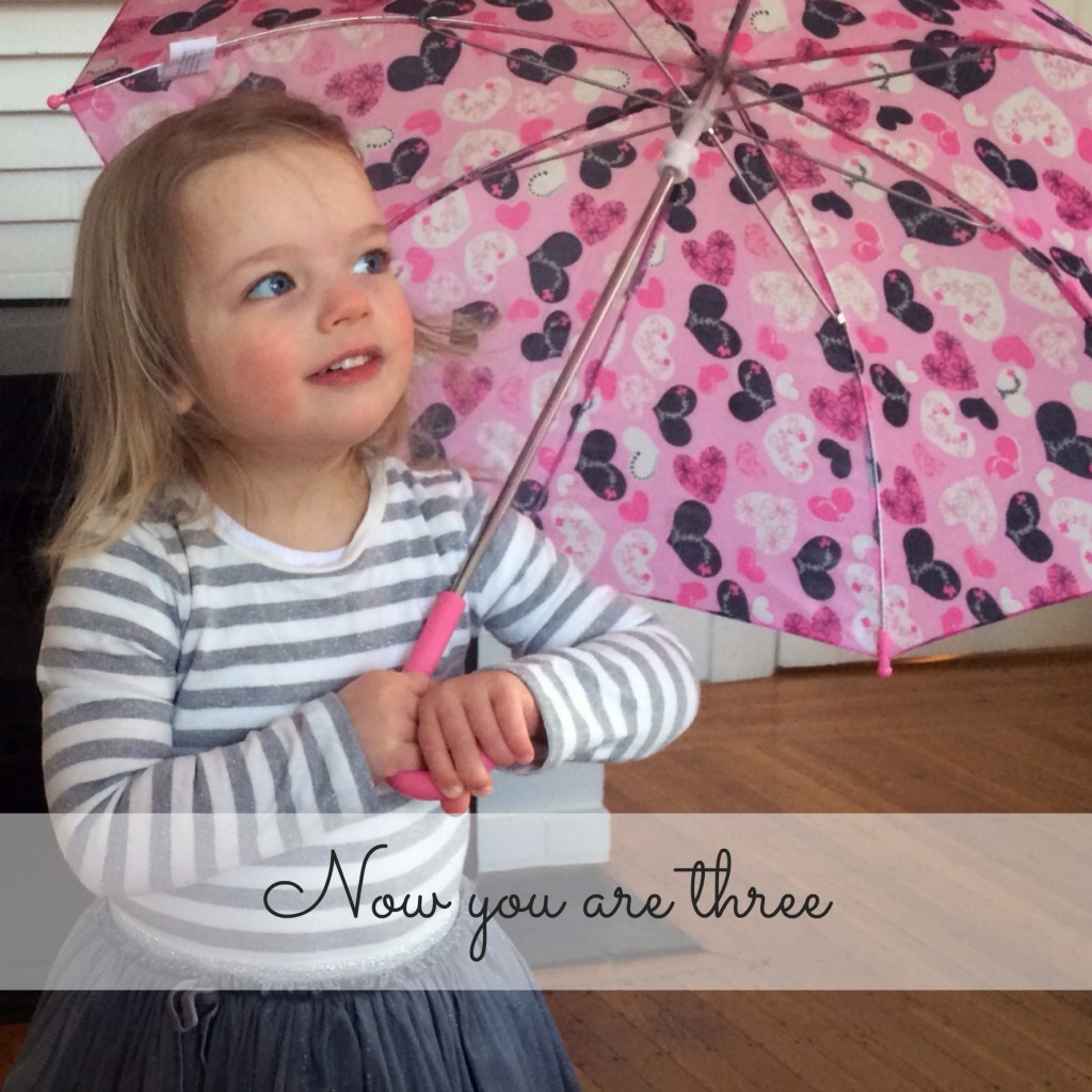Now you are three