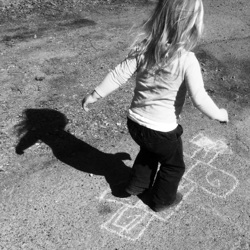 Black and White Photography Project: Hopscotch
