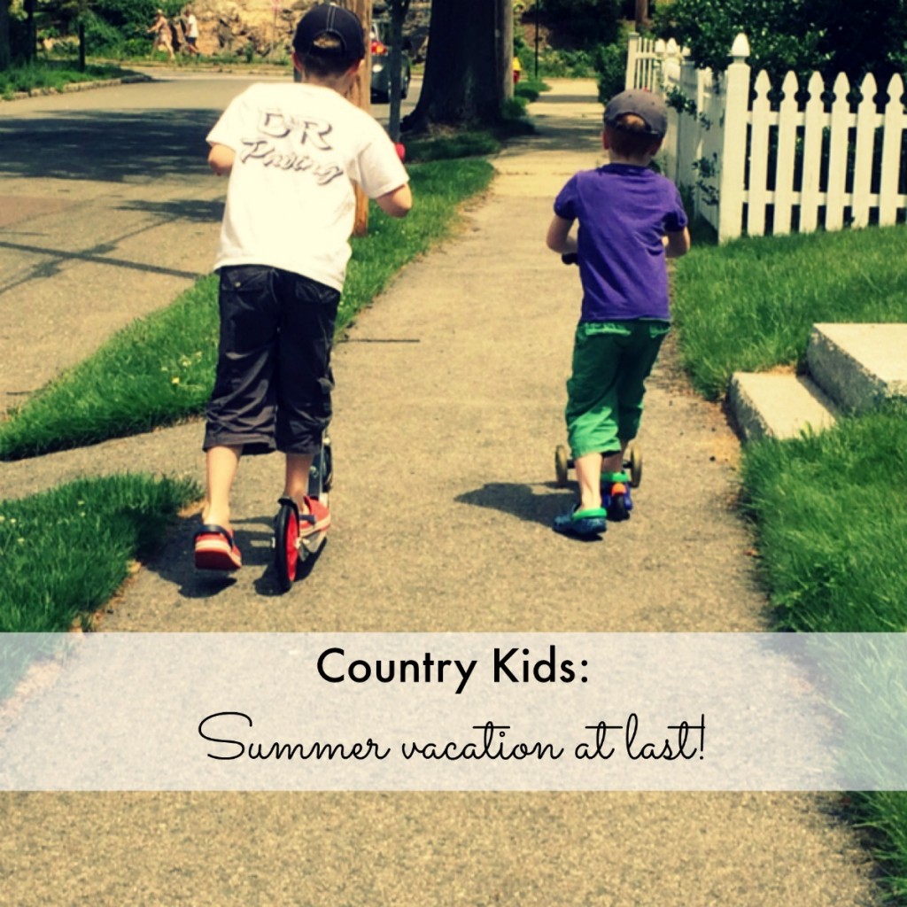 Country Kids: summer vacation at last!