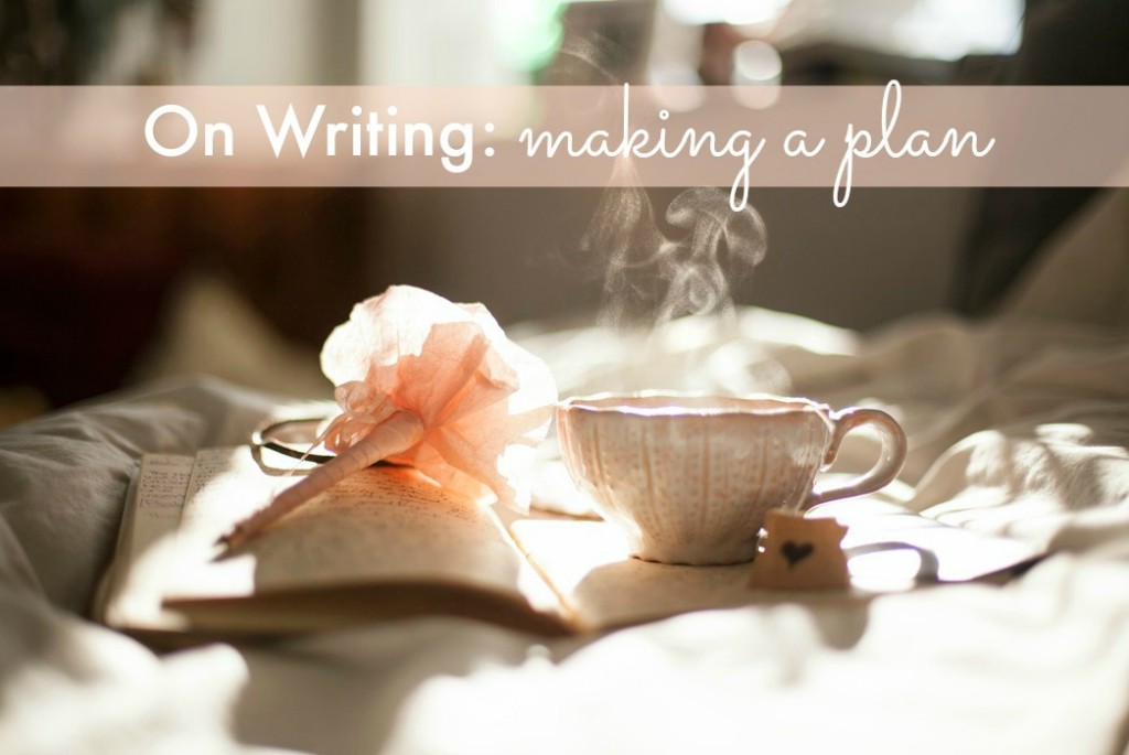 On Writing: making a plan