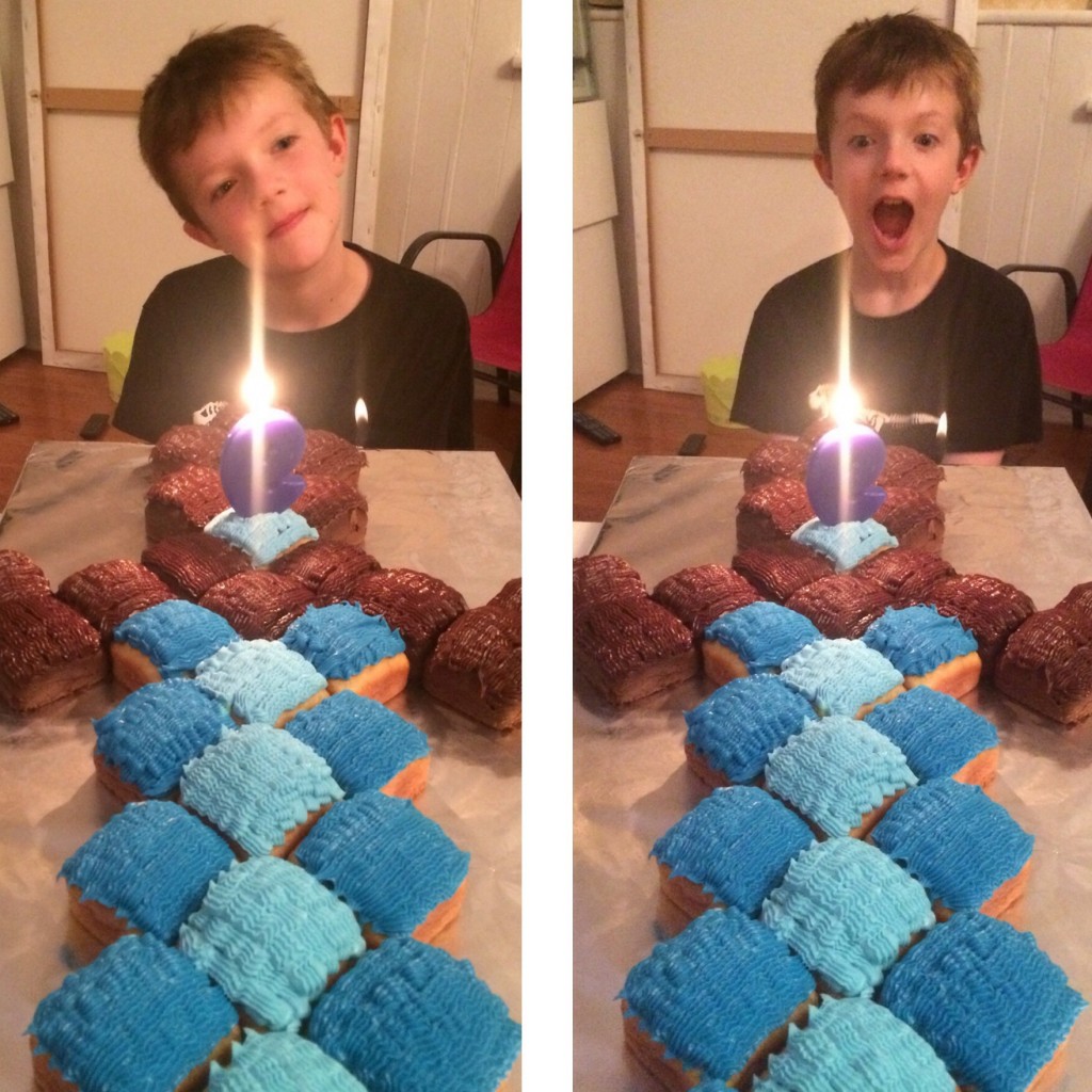 Minecraft Sword Cake
