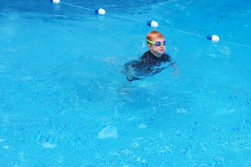 The 6yo Swims 1