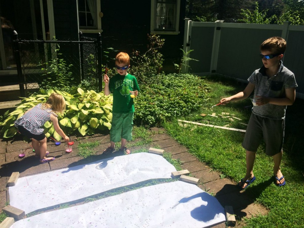 Painting Outside 2