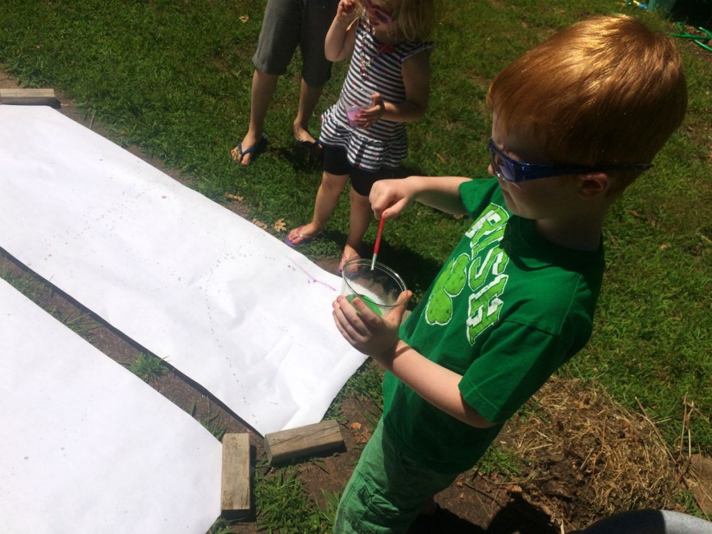 Painting Outside 3