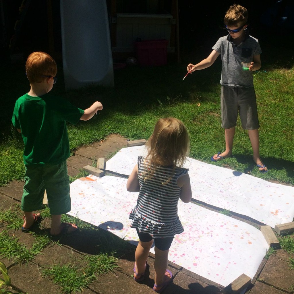 Painting Outside 9