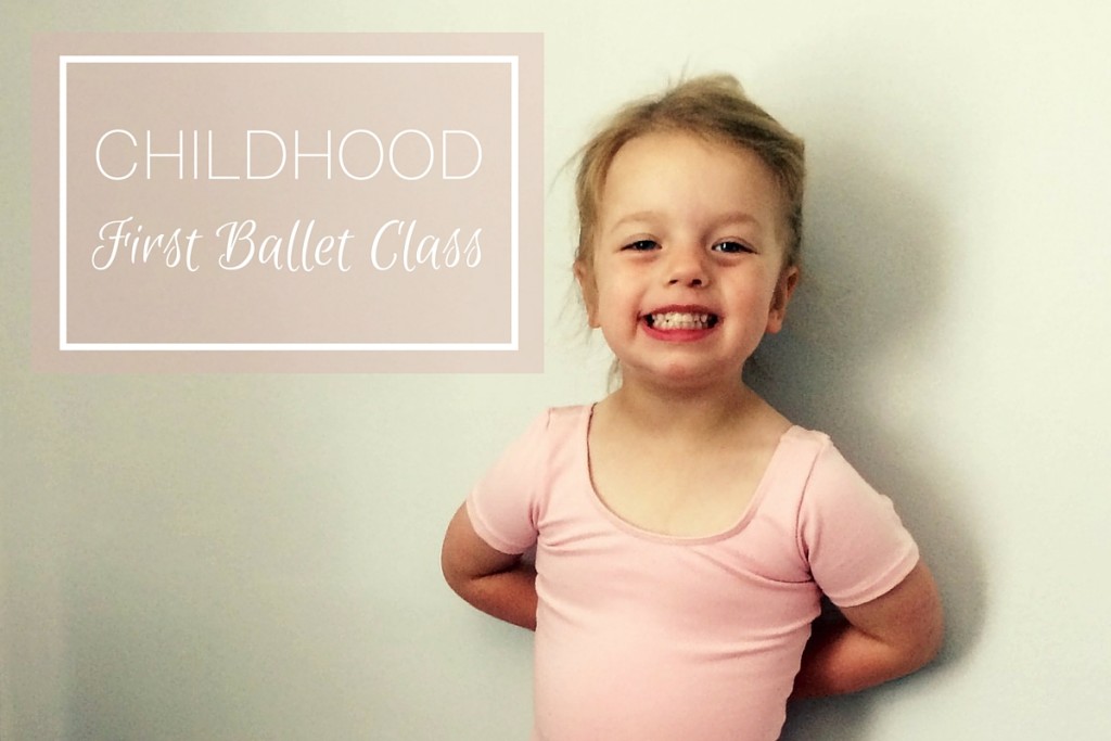 Childhood: first ballet class