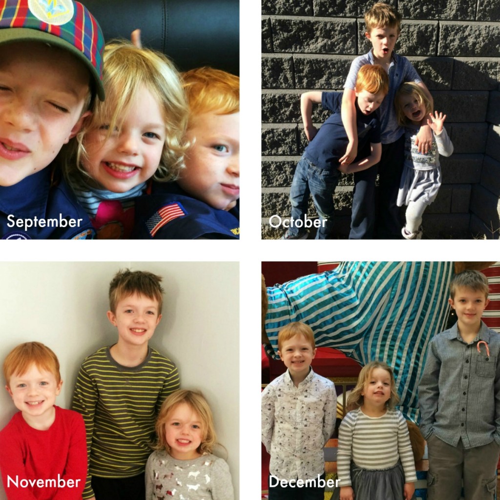 Siblings September to December 2015