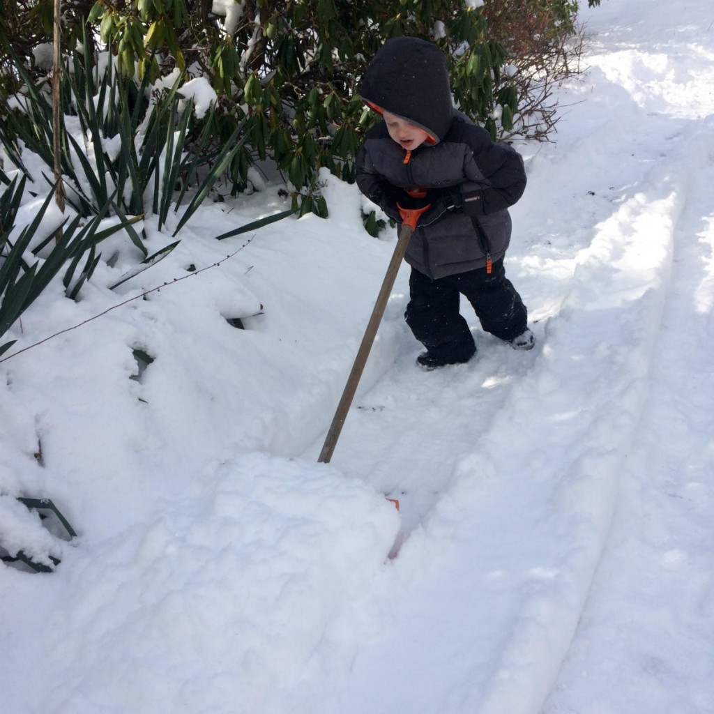 Playing in the snow 11