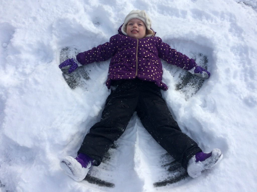 Playing in the snow 13