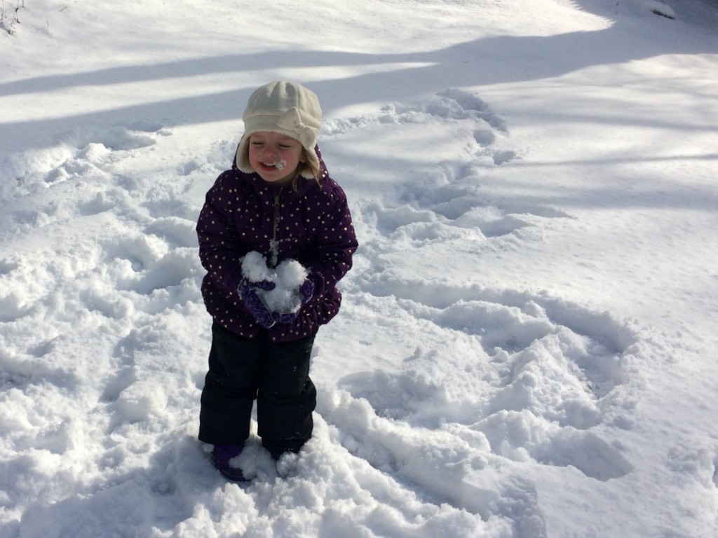 Playing in the snow 7