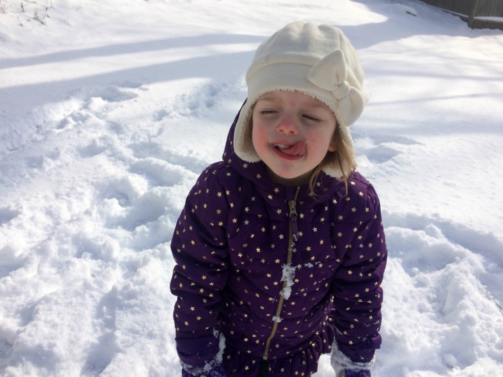 Playing in the snow 8