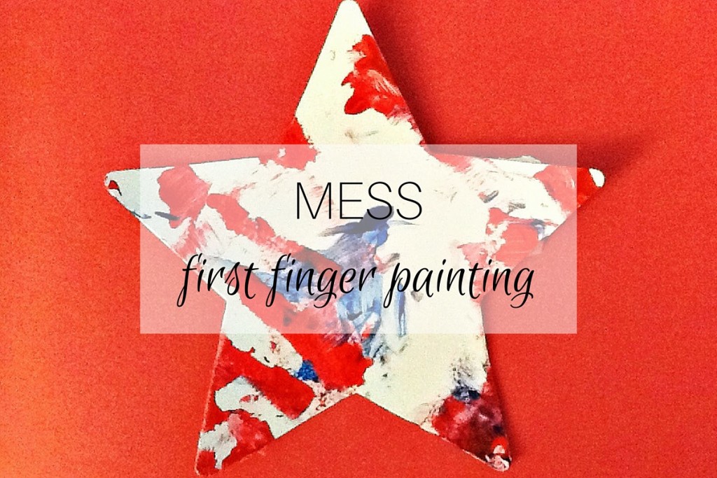 MES First Finger Painting
