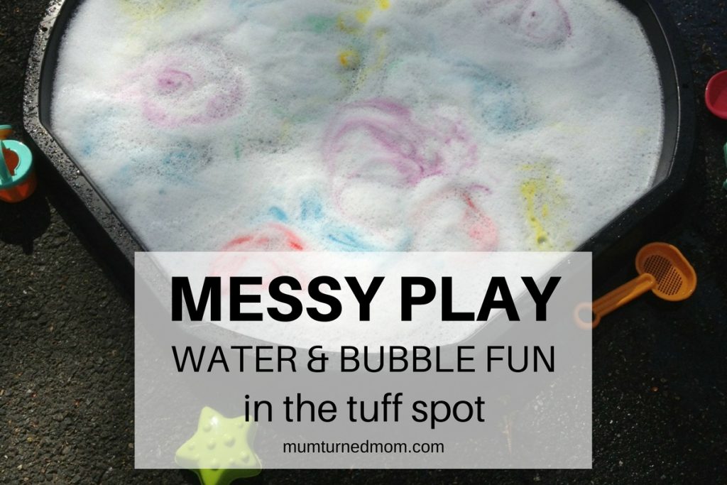 Water and Bubble Fun in the Tuff Spot - Featured Image