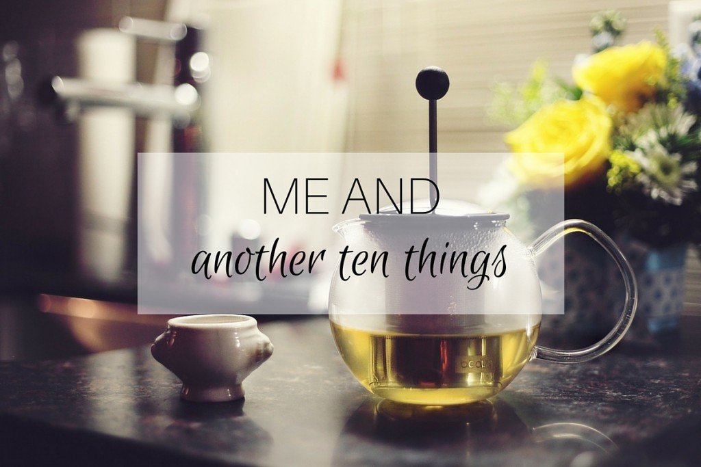 Me and: another ten things