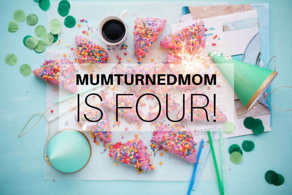 mumturnedmom is four!