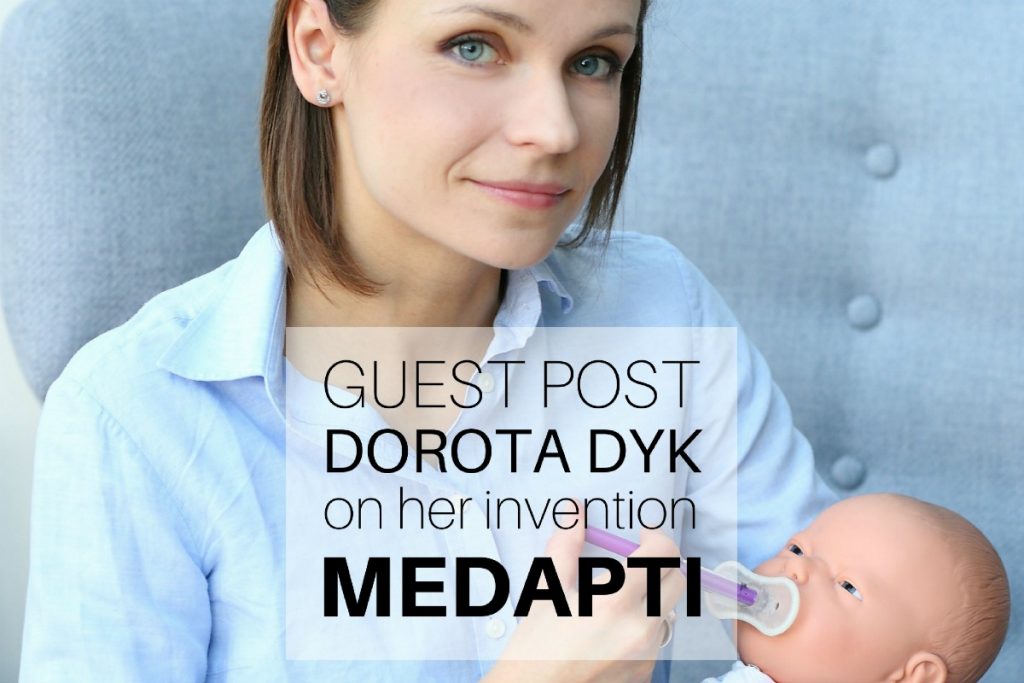 Dorota Dyk on her invention MEDAPTI, designed to help make giving medicine to children easier and safer