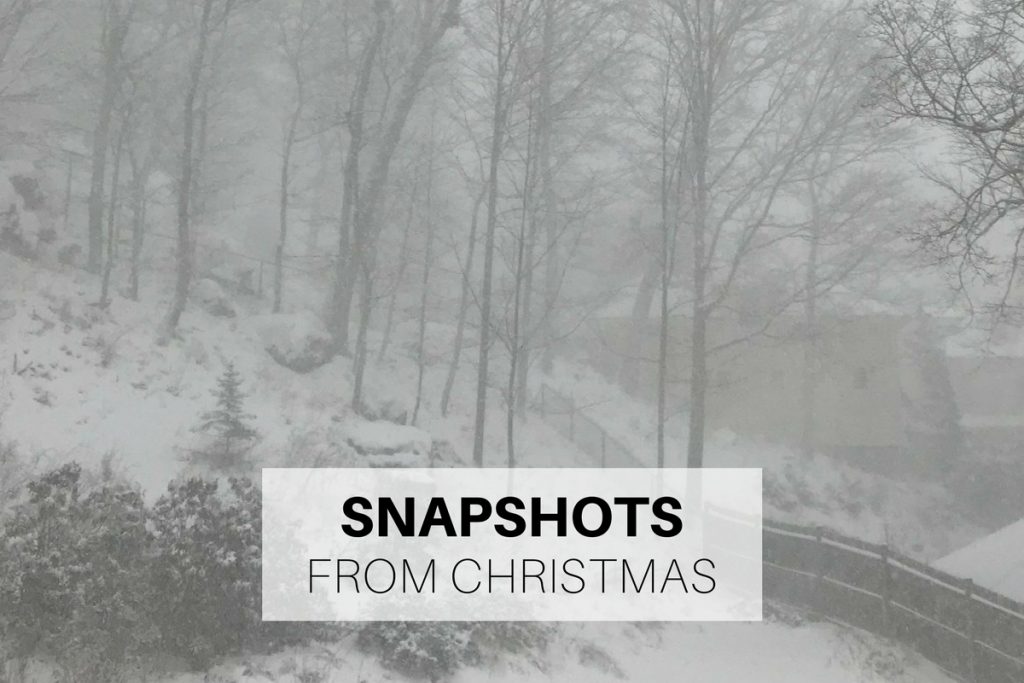 Snapshots from Christmas