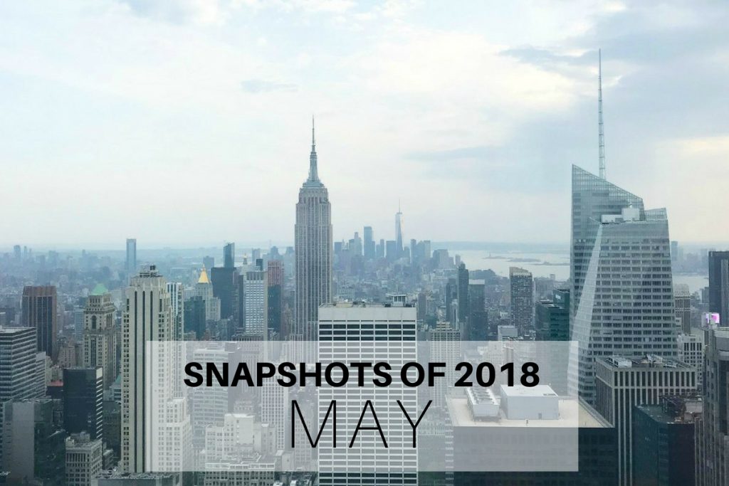 Snapshots of 2018 - May